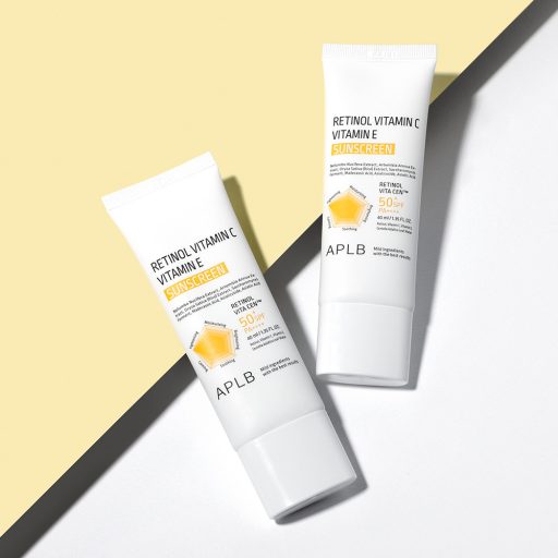 APLB Retinol Vitamin C Vitamin E Fényvédő Krém 40ml (SPF50+ PA++++)
