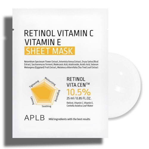 APLB Retinol Vitamin C Vitamin E Arcmaszk 25ml
