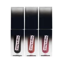   Keep In Touch The Black Lip Plumper Ajak Tint Dark Chocolate Kollekció Csomag (#Sweet Romance, #Melo Drama, #Royal Midnight)