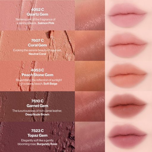 ENTROPY Charm Ajak Tint Blurry Base Line #7607C Coral Gem 3g