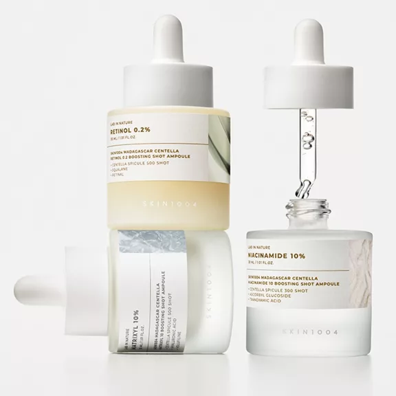 Skin1004 Lab in Nature Spicule Szérum - Niacinamide 10 Boosting Shot Ampoule mini 9ml