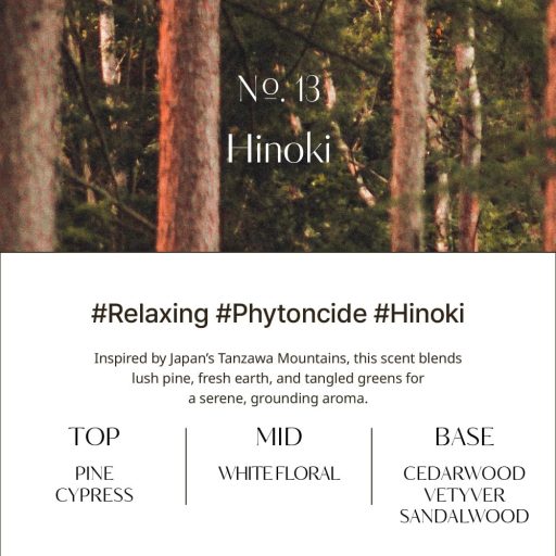 HETRAS Perfumed Mango Seed Butter Kézkrém No.13 Hinoki (Ciprusfa illat) 50ml