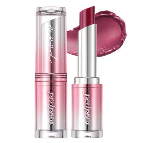 PERIPERA Ink Mood Glowy Lip Balm #07 Mauve Dive (Hip Gray Grayish Express Collection)