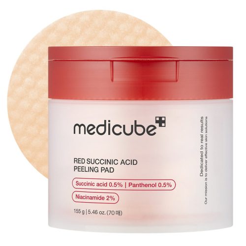 MEDICUBE Red Succinic Acid Peeling Korongok 155g (70db)