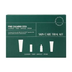   ROUND LAB Pine Calming Cica Trial Kit Arcápoló Csomag mini (arctisztító hab 30ml + arctonik 20ml + szérum 10ml + arckrém 20ml)