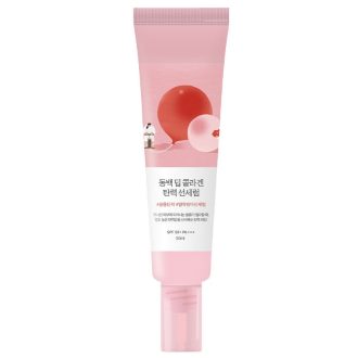   ROUND LAB Camellia Deep Collagen Firming Fényvédő Szérum 50ml (SPF50+ PA++++)