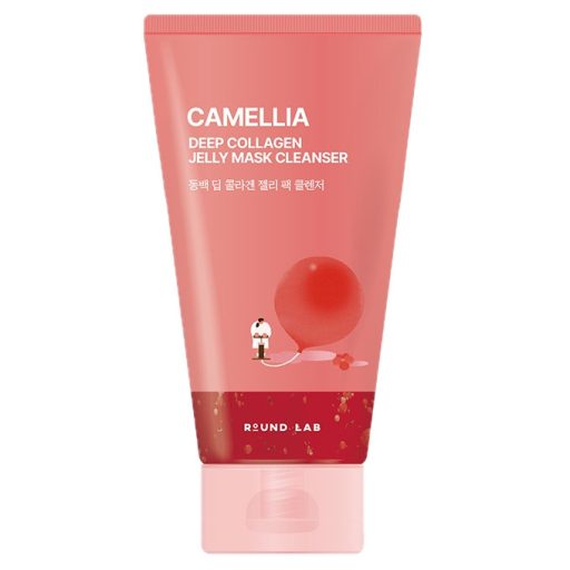 ROUND LAB Camellia Deep Collagen Jelly Mask Arctisztító Gél 150ml
