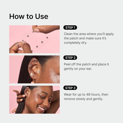 RETURNITY Fülre Ragasztható Akupresszúrás Kezelés Tapasz 30db