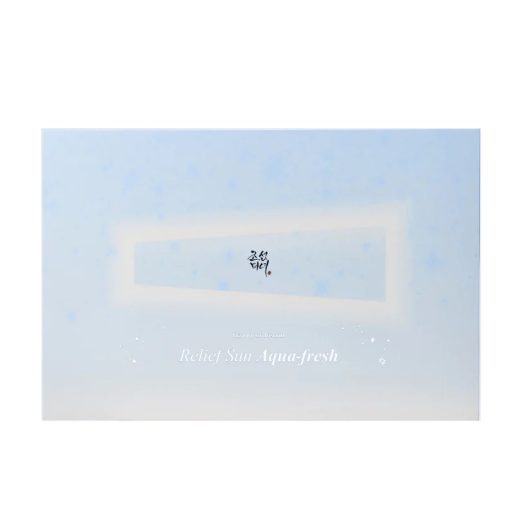 BEAUTY OF JOSEON Relief Sun Aqua Fresh (Rice + B5) Fényvédő Krém Szett 50mlx2db (+legyező) (SPF50+ PA++++)