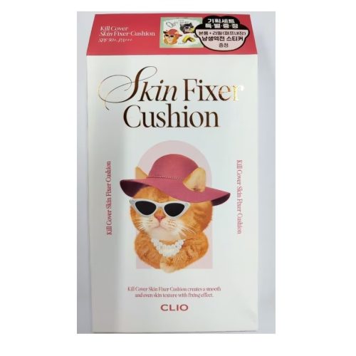 CLIO Kill Cover Skin Fixer Cushion 21C Lingerie 15gx2db (SPF50+ PA+++) (Luxury Koshort Special Edition)