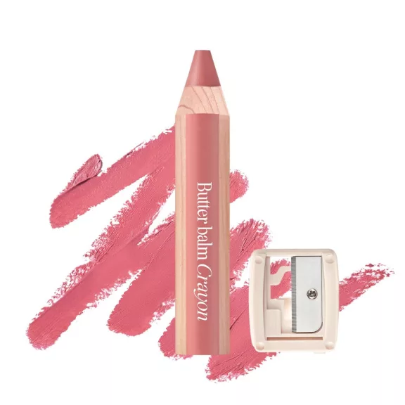 Clio Butter Balm Crayon Rúzs és Arcpirosító #01 Pink Poster 3.9g + ajándék hegyező