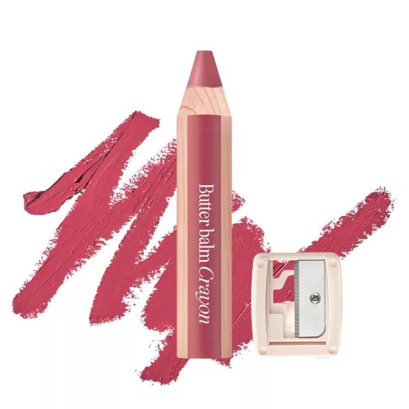 Clio Butter Balm Crayon Rúzs és Arcpirosító #03 Pastel Rose 3.9g + ajándék hegyező