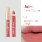 CLIO Butter Balm Crayon Rúzs és Arcpirosító #04 Modern Art Beige 3.9g + ajándék hegyező