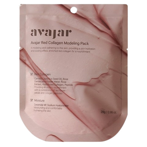 Avajar Collagen Modeling Pack Arcpakolás - Red 28g