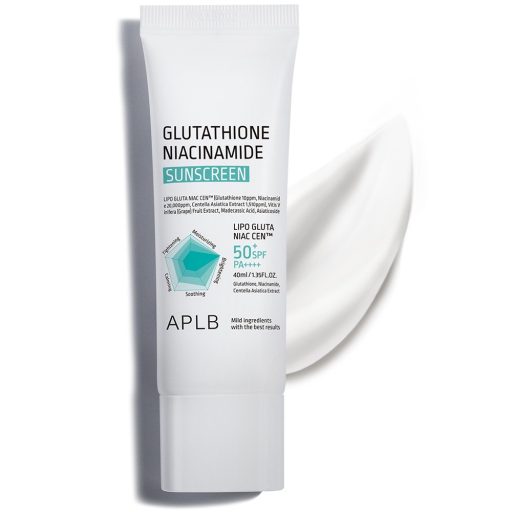 APLB Glutathione Niacinamide Fényvédő Krém 40ml (SPF50+ PA++++)
