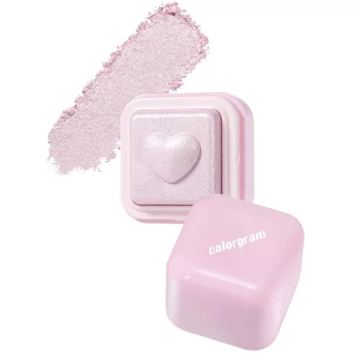 COLORGRAM Milk Bling Heartlighter #02 Pink Heart