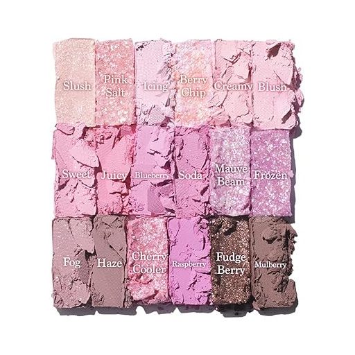 DASIQUE Shadow Szemhéjfesték Paletta #18 Berry Smoothie