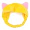 WGW Kozmetikai Hajpánt Cica fülekkel - Sárga