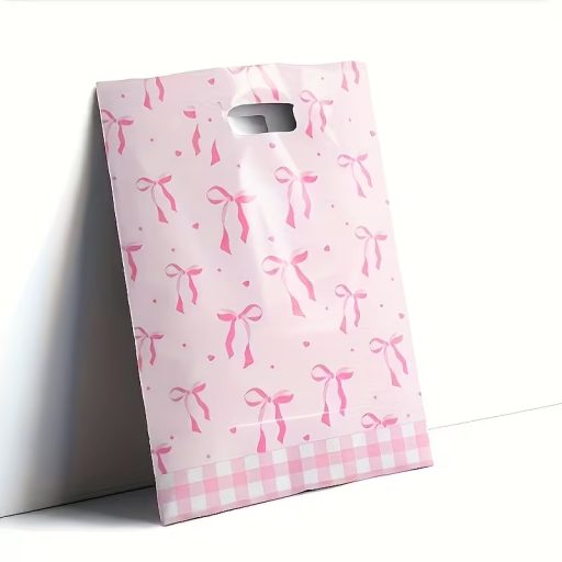 WGW Műanyag Ajándéktasak, kicsi, masnis (16cmx25cm) 1db