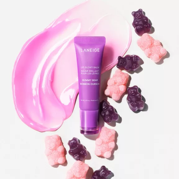 Laneige Lip Glowy Balm Ajakbalzsam - Gummy Bear (Lavender Tint) 10g Laneige Lip Glowy Balm Ajakbalzsam - Gummy Bear (Lavender Tint) 10g
