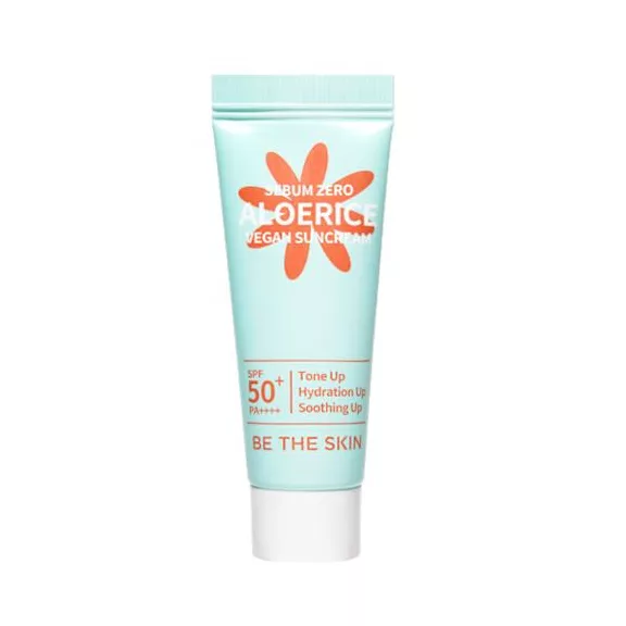 Be The Skin Sebum Zero Aloerice Vegan Fényvédő Krém mini 5ml (SPF50+ PA++++) Be The Skin Sebum Zero Aloerice Vegan Fényvédő Krém mini 5ml (SPF50+ PA++++)