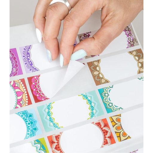 WGW Öntapadó Címkék Flakonokra 7x3cm (24db)