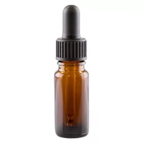 WGW DIN18 Üvegpalack 10ml (barna) + üvegpipetta