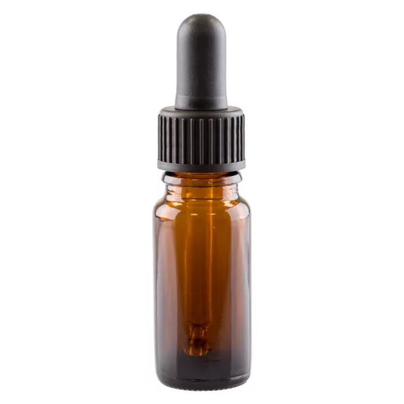 WGW DIN18 Üvegpalack 10ml (barna) + üvegpipetta WGW DIN18 Üvegpalack 10ml (barna) + üvegpipetta