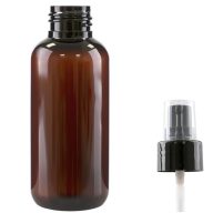   WGW Boston Barna pet Flakon 100ml + Pumpás adagoló krémekhez (fekete)