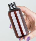WGW Boston Barna pet Flakon 100ml + Pumpás adagoló krémekhez (áttetsző)