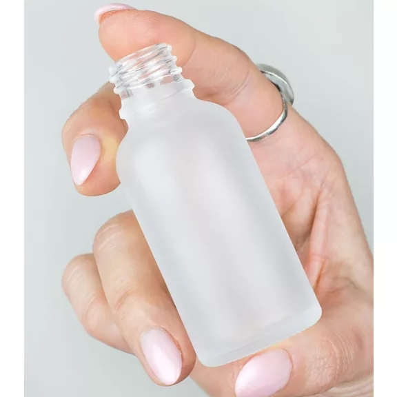 WGW Ele Üvegpalack (matt fehér) 30ml + üvegpipetta WGW Ele Üvegpalack (matt fehér) 30ml + üvegpipetta