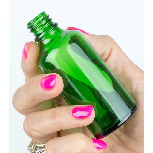 WGW DIN18 Üvegpalack 50ml (zöld) + üvegpipetta