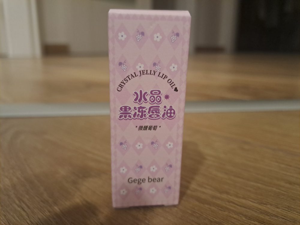 GEGE BEAR Crystal Jelly Ajakápoló Olaj #04 Grape 4g